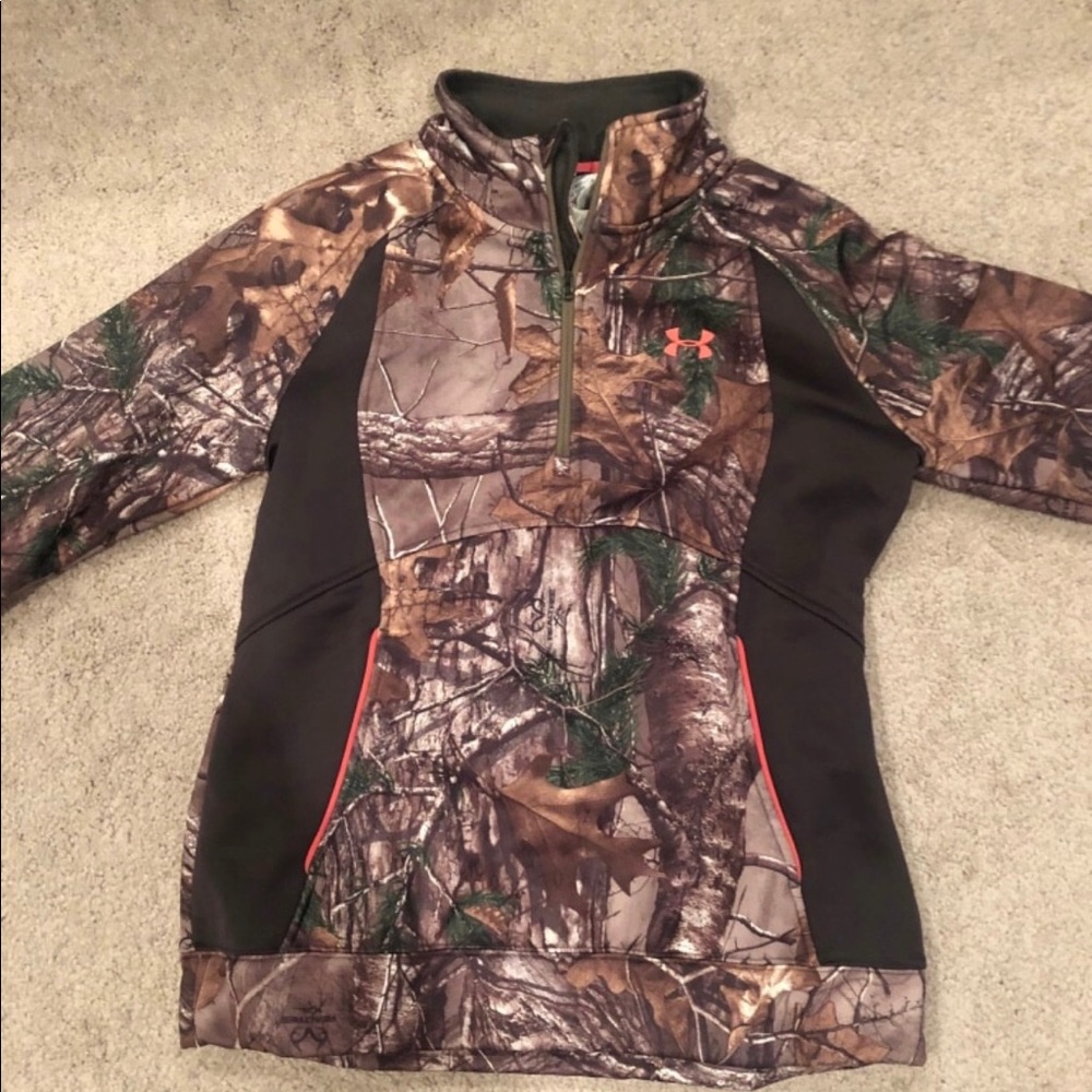 Under Armour Camo Half Zip